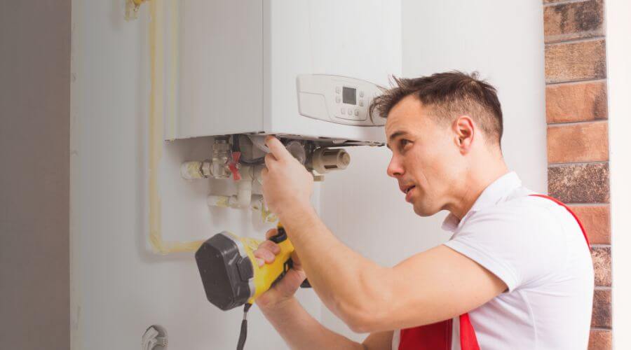 Local tankless water heater installation in Drexel, MO